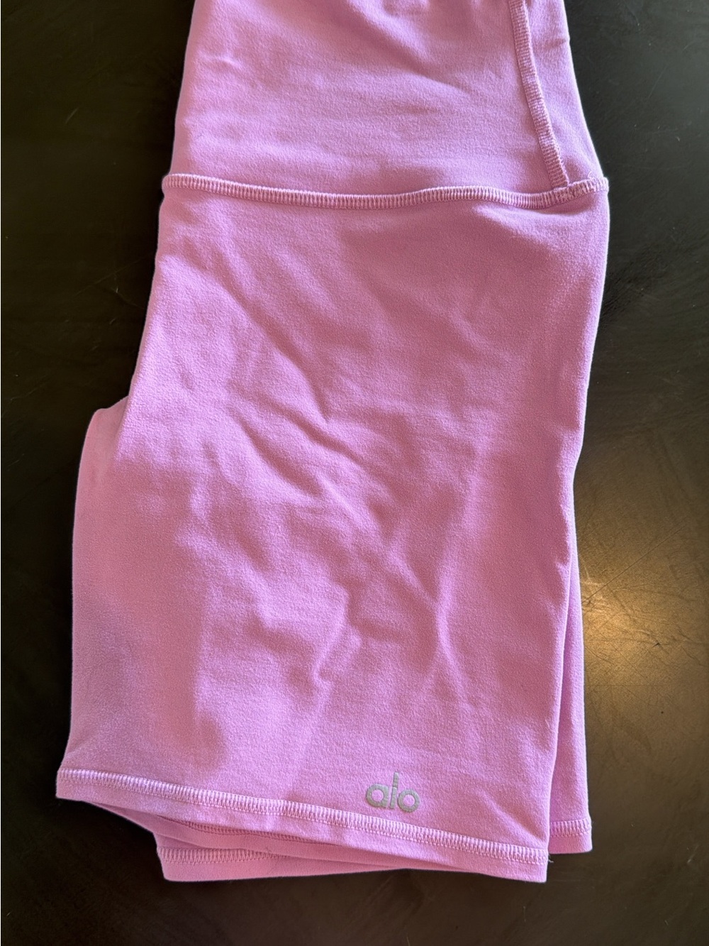 ALO Yoga Women's Athletic Shorts in Light Purple
